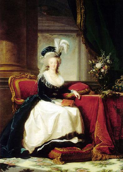 eisabeth Vige-Lebrun Antoinette oil painting picture